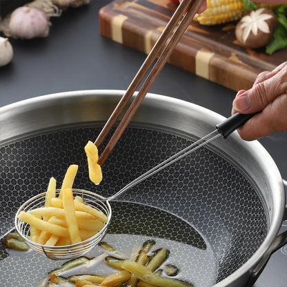 Stainless Steel  Handle Hot Pot Noodle