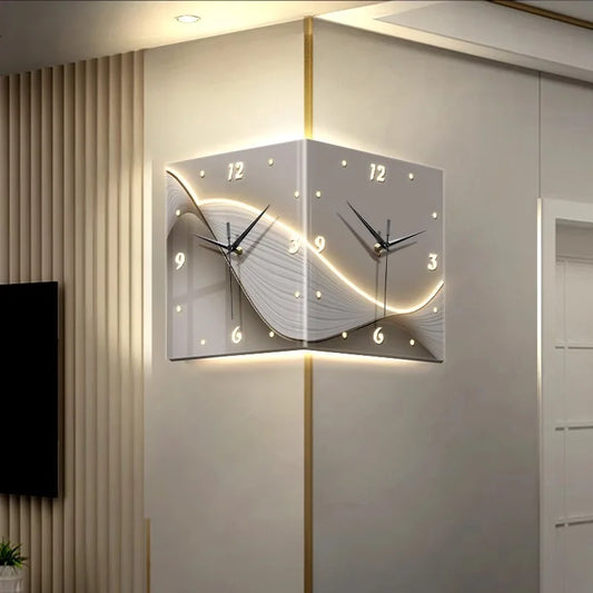 Modern Wall Clocks Mechanism Silent Living Room Wall