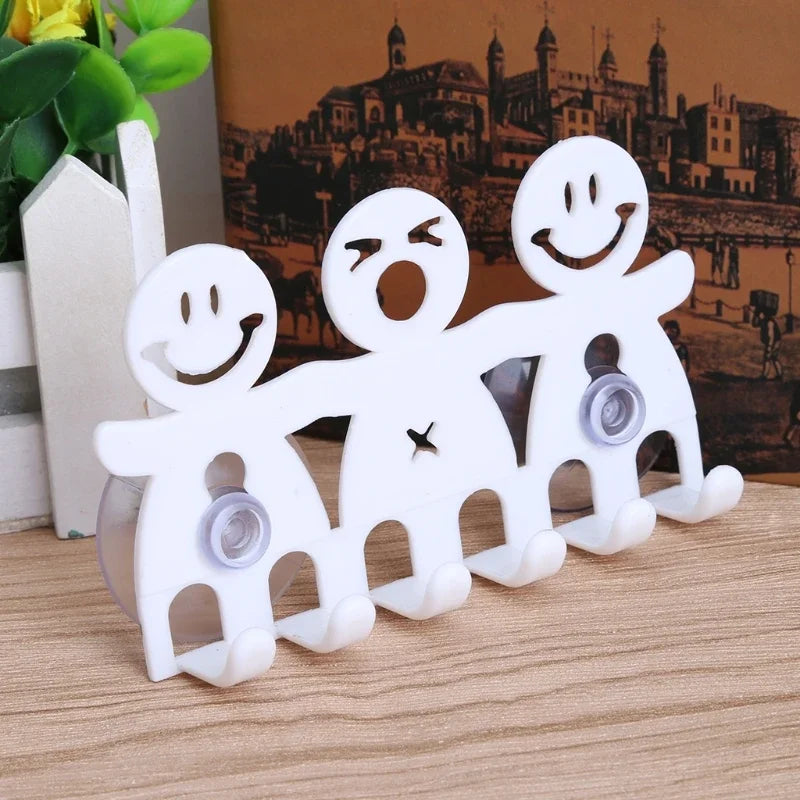 1Pc Toothbrush Holder Wall Mounted Suction