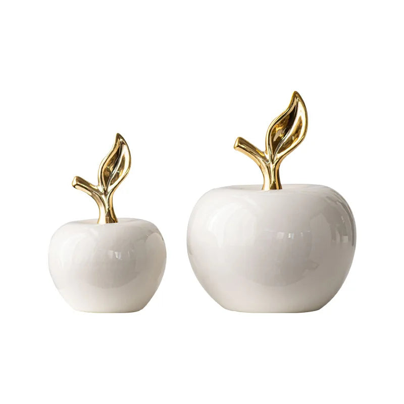 Christmas gift apple ceramic