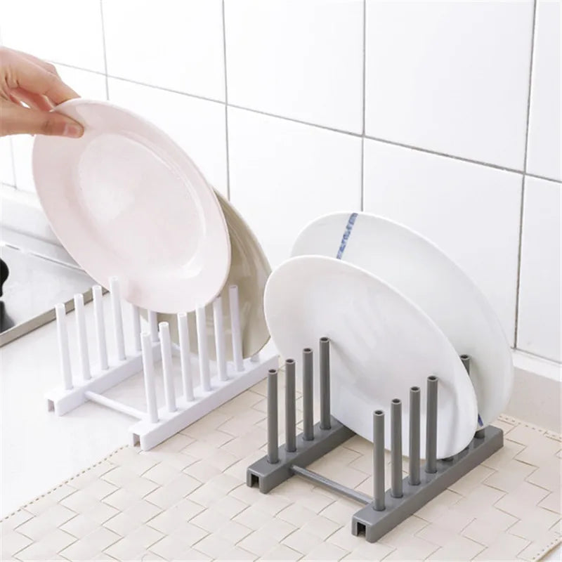 Kitchen Organizer Pot Lid Rack Stainless Steel Spoon Holder Pot Lid