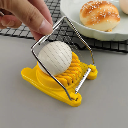 Egg Slicer Chopper Stainless Steel Fruit Salad Cutter