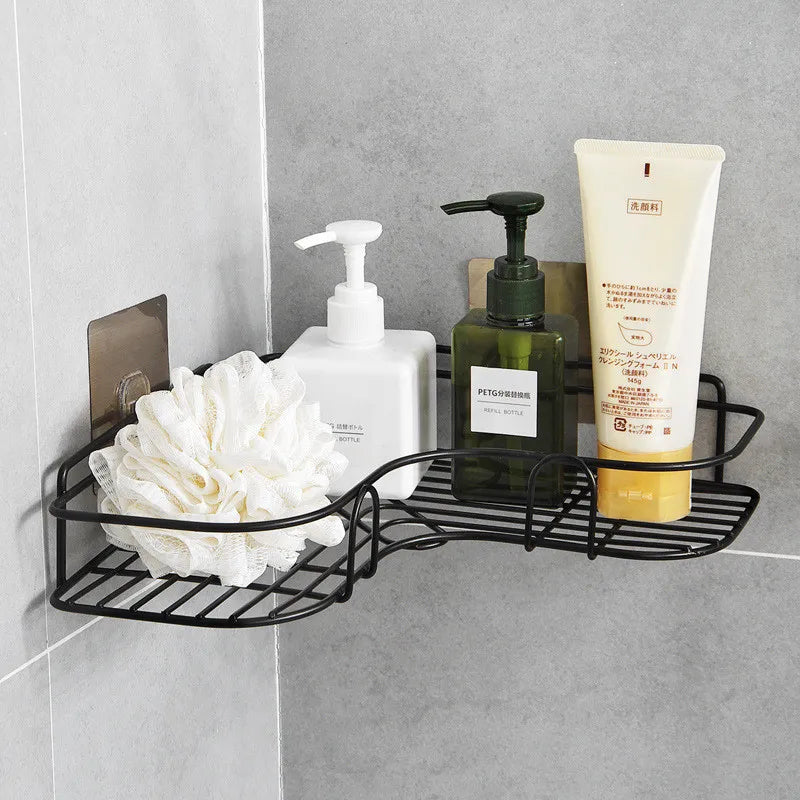 1/2PCS Bathroom Shelf Shower Wall Shampoo