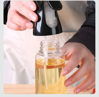 200/300/500ML Black /White Transparent Kitchen Oil Bottle