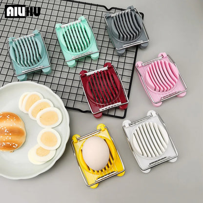 Egg Slicer Chopper Stainless Steel Fruit Salad Cutter