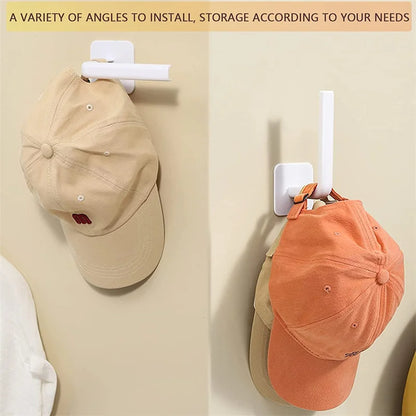 Hat Rack for Baseball Caps Adhesive Hat Hooks