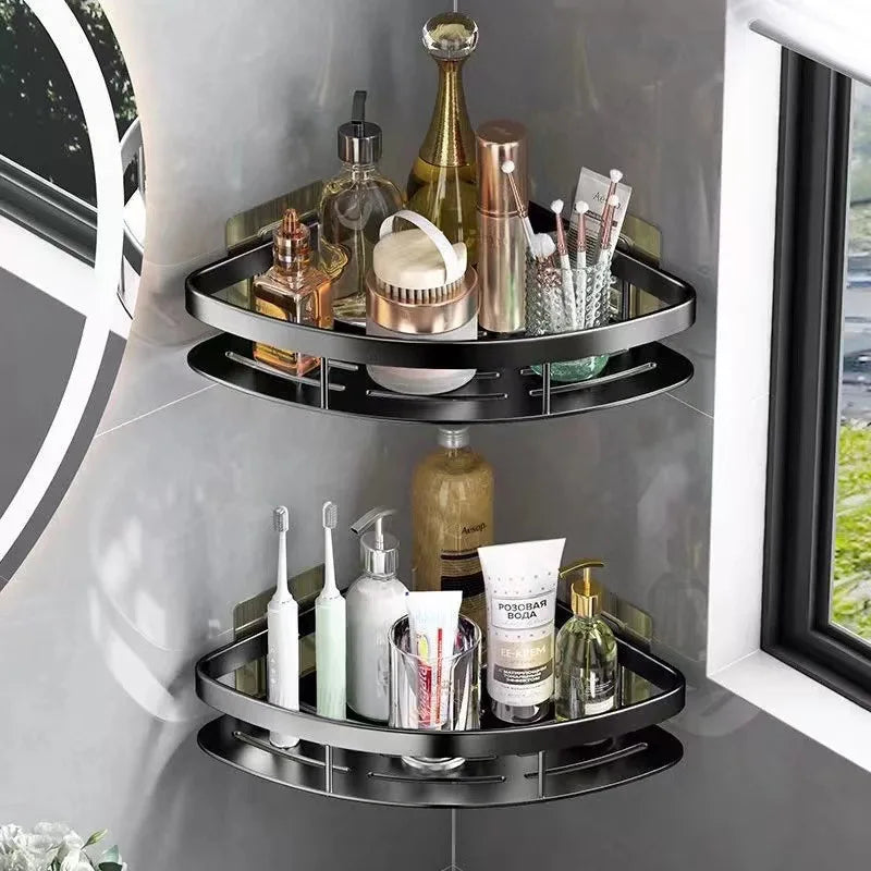 Bathroom Shelf Aluminum Alloy Shampoo