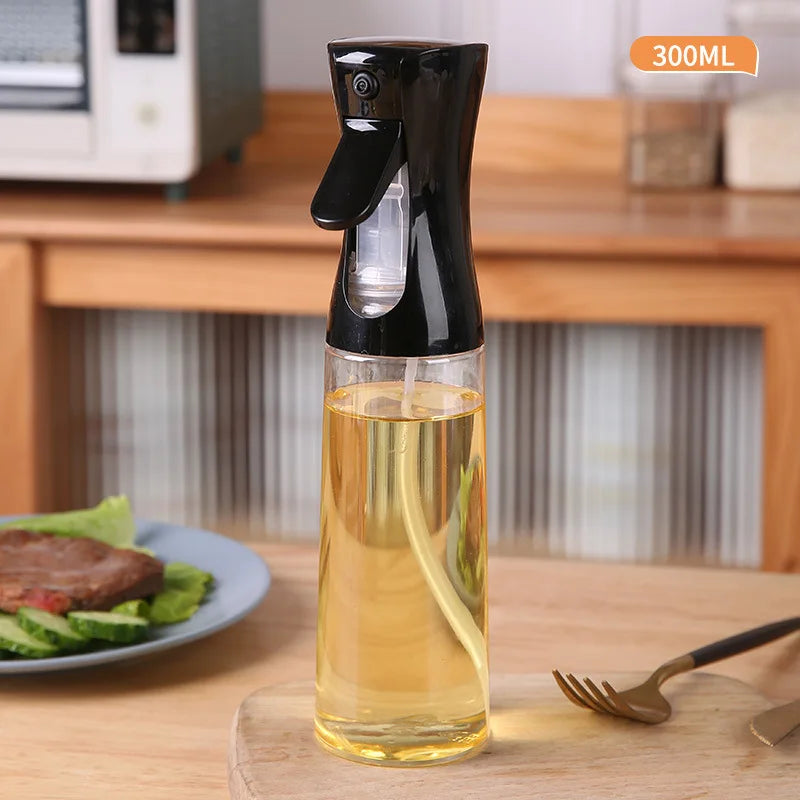 200/300/500ML Black /White Transparent Kitchen Oil Bottle