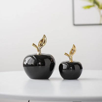 Christmas gift apple ceramic